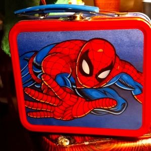 Spider-Man Mini Lunch Box Tin 2002 Marvel